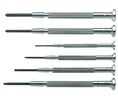 Screwdriver Set, 6pcs, Phillips / Slotted